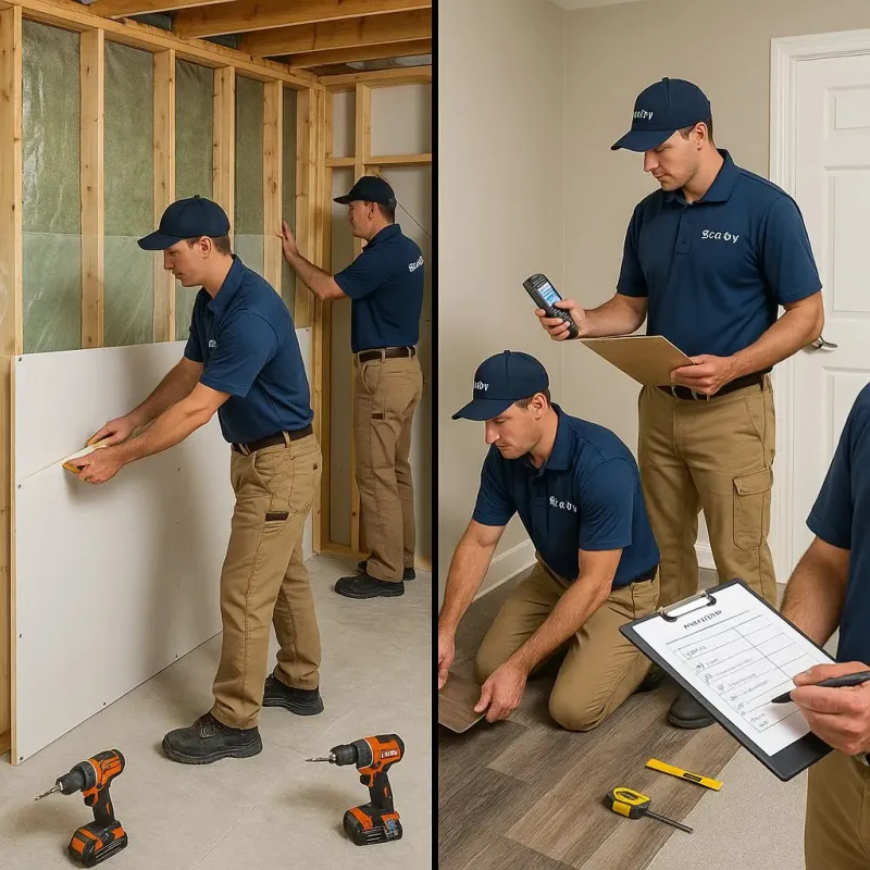 Repairs and Reconstruction process in Willoughby Hills, OH