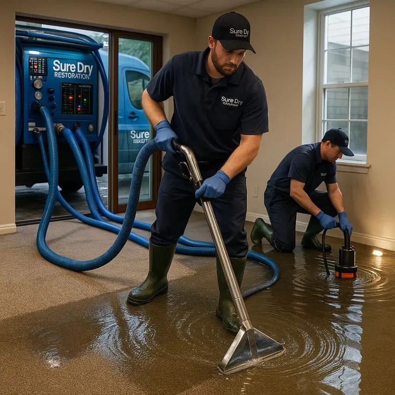 Water Extraction and Removal process in Willoughby Hills, OH
